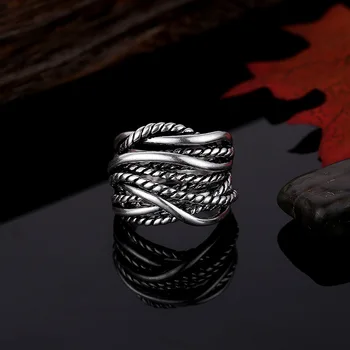 

2020 Sale Authentic Crystal from Swarovskis Retro Roses hollow finger women Original 925 jewelry jewelry Fine ring