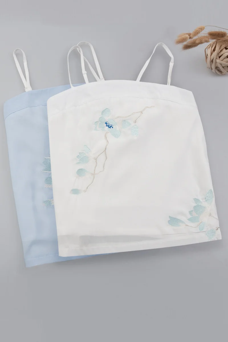 Женский Традиционный китайский танцевальный костюм, женский рукав hanfu fairy camisole, китайский танцевальный костюм, женский топ на бретелях