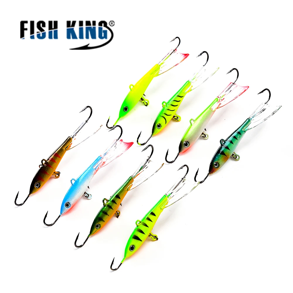 FISH KING 1 PC 15G 7.8CM Balancer Winter Fishing Lure Ice Fishing Jig Bait Fishing hooks Lead Hard Lure For Jigging Lure FISH KING 1 PC 15G 7.8CM Balancer Winter Fishing Lure Ice Fishing Jig Bait Fishing hooks Lead Hard Lure For Jigging Lure
