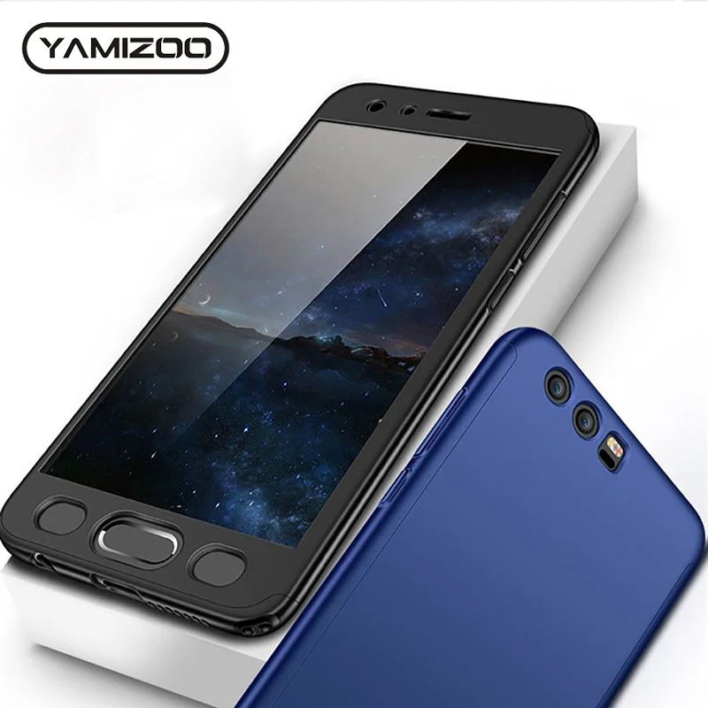 Чехол mousmi для Huawei Honor 9 8 Lite 360 полное покрытие жесткий чехол телефона защитный