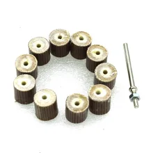 20 шт./компл. 240-Грит патрон лепестковый круг brushsanding поворотный Буры для инструмента Dremel 10/13/15 мм