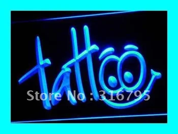 

i147 Tattoo Body Inked Shop LED Neon Light Sign On/Off Switch 20+ Colors 5 Sizes