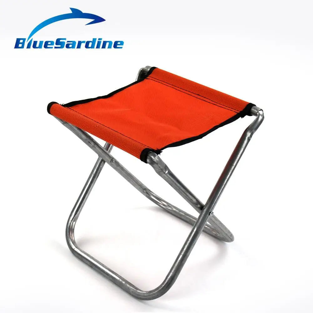 Bluesardine عشوائية اللون الصيد الكراسي للطي كرسي التخييم مقعد المحمولة