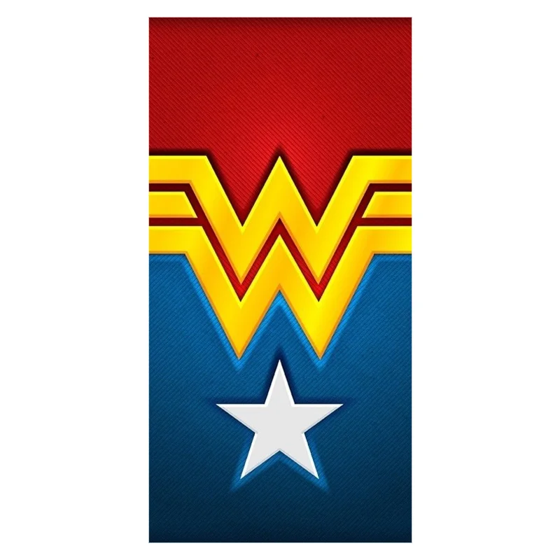 1185 35 De Réductionserviette En Microfibre De Bambou Douce Imprimée Wonder Womangant De Bain à Séchage Rapide Taille 35 Cm X 70 Cm In