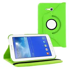 Вращающийся на 360 градусов PU кожаный чехол для samsung Galaxy Tab 3 Lite " T110 T111 Tab E 7,0 T113 T116 SM-110 T113 чехол для планшета