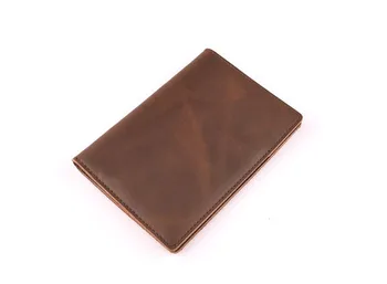 

Handmade leather goods Leather Passport Holder passport passport bag set of multifunctional retro Mori crazy horse leather