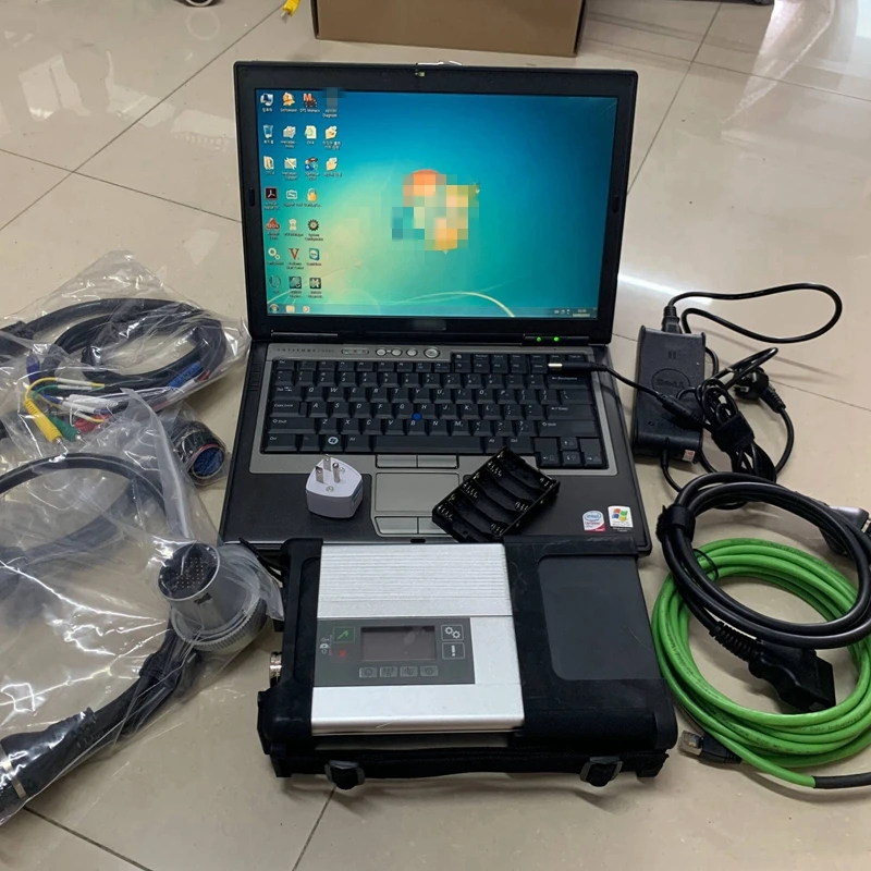 

MB Star C5 mb sd connect c5 with Software V09.2019 480GB SSD with d-ell D630 Laptop for MB Cars and Trucks tool Ready to use