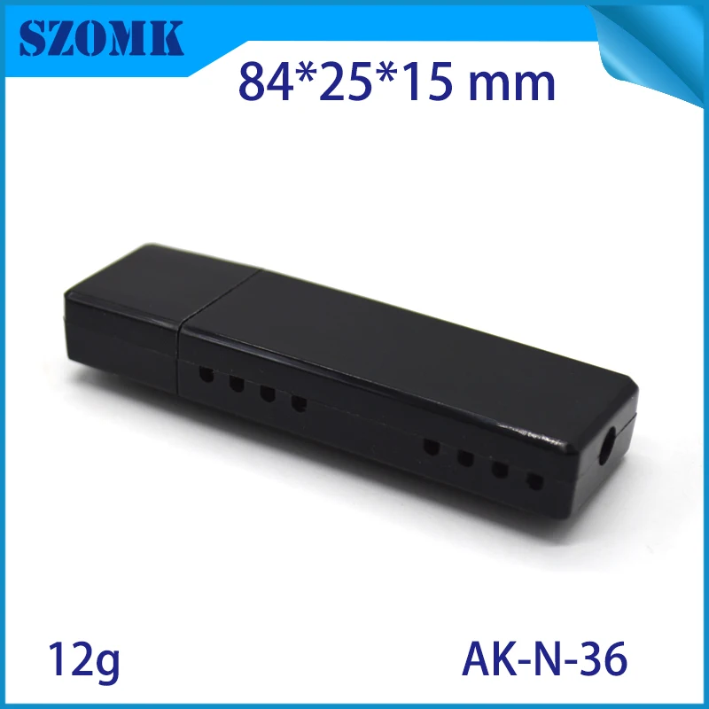 szomk plastic box for electronic project diy small usb enclosure project box plastic housing usb stick flash drive instrument case  (6)