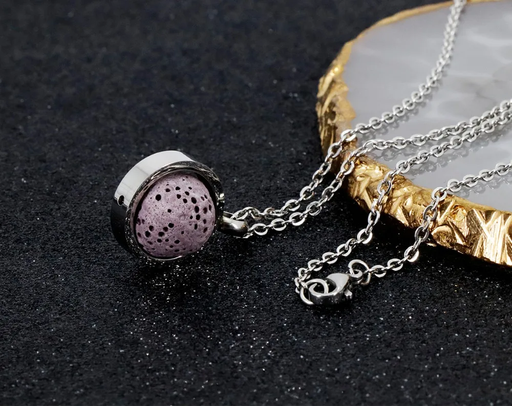 AS-Lava stainless steel necklace (82)