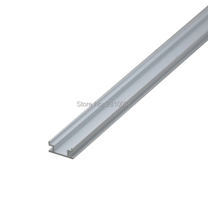 10 компл./лот H тип экструдированный алюминиевый светодиодный контур AL6063 светодиодный алюминиевый профиль светодиодный Алу канал профиль для комнаты со встроенной подсветкой