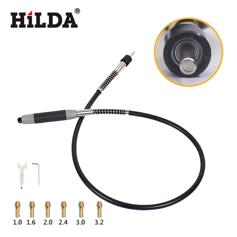  HILDA 400W Mini Electric Drill Grinder Variable Speed Dremel style Rotary Tool Mini Drill with Flex