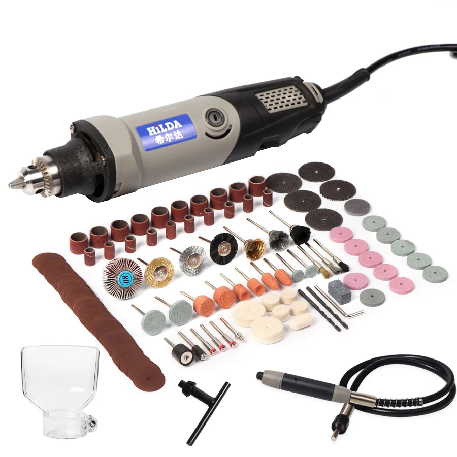 

400W Mini Drill 6 position Variable Speed Rotary Tool Electric Tools for Dremel Rotary Tools Mini Grinding Power Tools