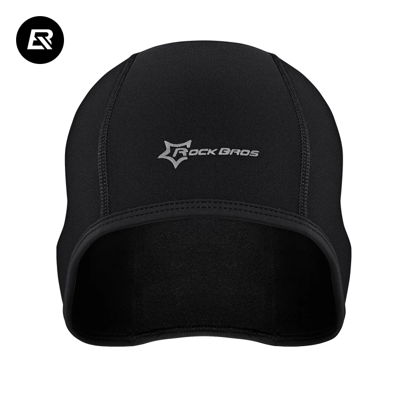 ROCKBROS ветрозащитные велосипедные шапки для мужчин и женщин gorra ciclismo для верховой езды, бега, катания на лыжах, спорта на открытом воздухе, флисовая бандана для шоссейного велосипеда, MTB шапки