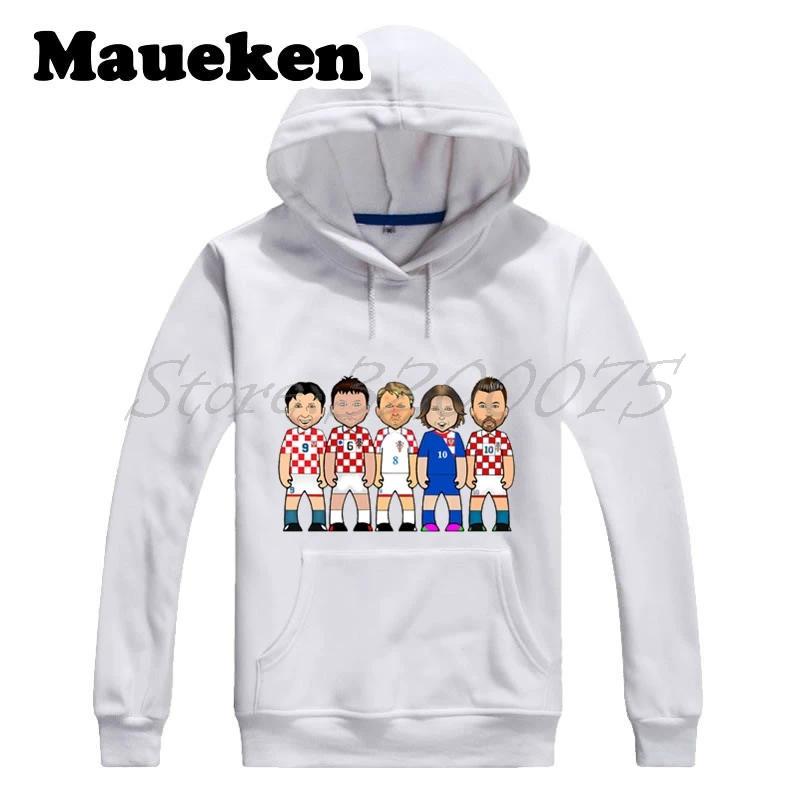 

Men Hoodies Croatian Croatia Legends Luka Modric Zvonomir Boban Slaven Bilic Davor Suker Prosinecki Sweatshirts Thick W17101912