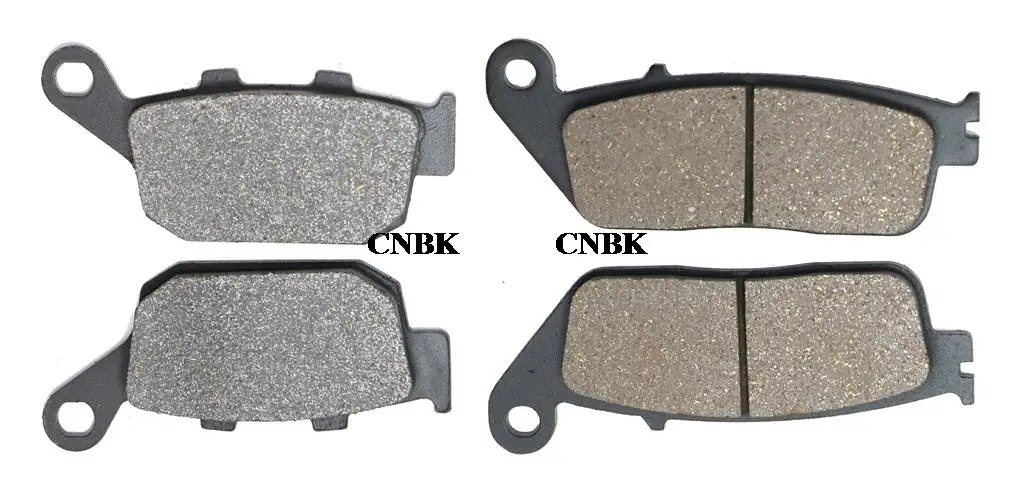 Комплект дисковых тормозных колодок F + R для HONDA 650 NTV NTV650 1989 1990 1991 1992 1993 1994 1995 1996