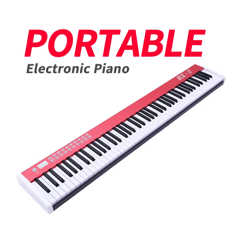 المحمولة 88 مفتاح المهنية grand الإلكترونية البيانو ل biggner الاطفال الكبار أداة عزف موسيقى