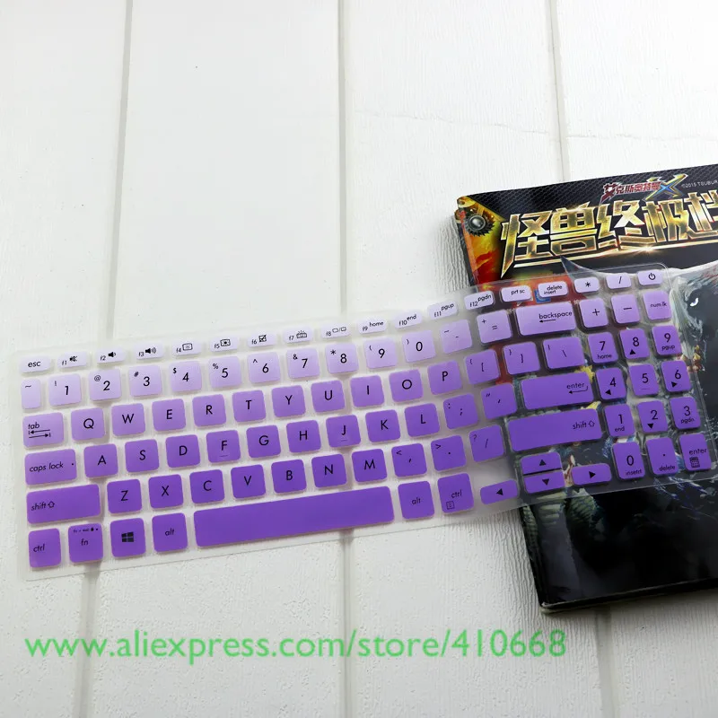 Для ASUS VivoBook S15 S530UN S530U S530UF S5300 S5300U S5300UN(цифровых клавиш) 15 15,6 дюйм чехол для клавиатуры защитное покрытие