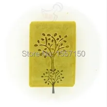 Рисунок дерева, Мини diy, печать для мыла, печать с ручкой 41*45 мм(na052