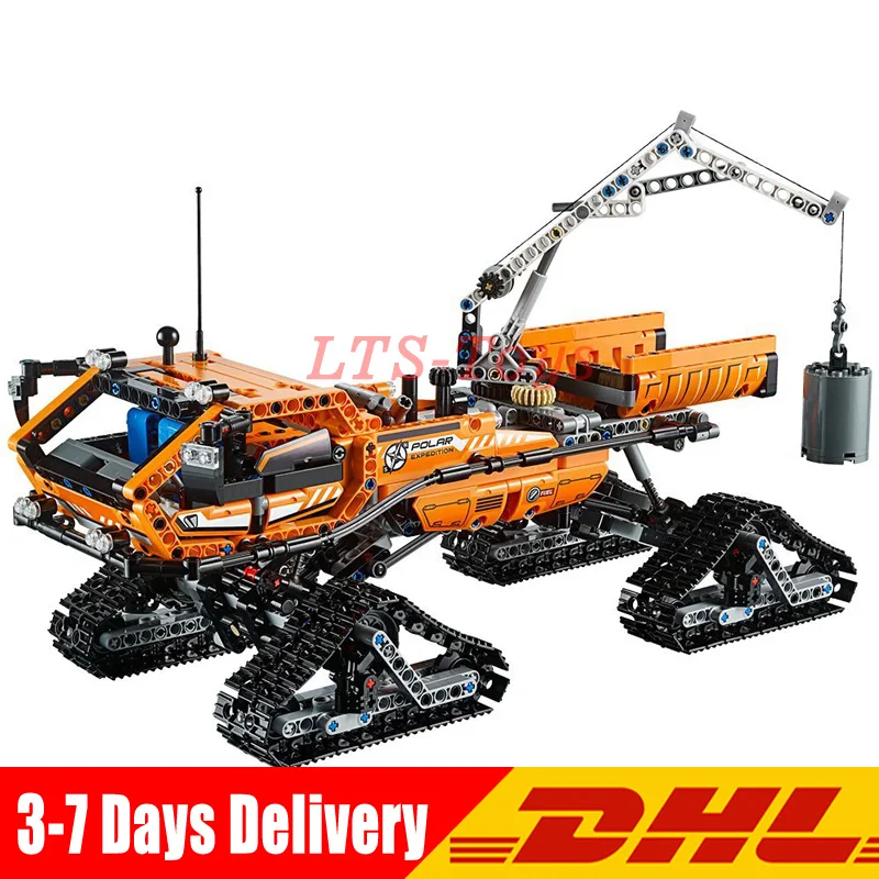 

Lepin 20012 913pcs Technic Series Mechanical Group The Polar Adventure Vehicle Building Blocks Bricks Set Toys Legoings 42038