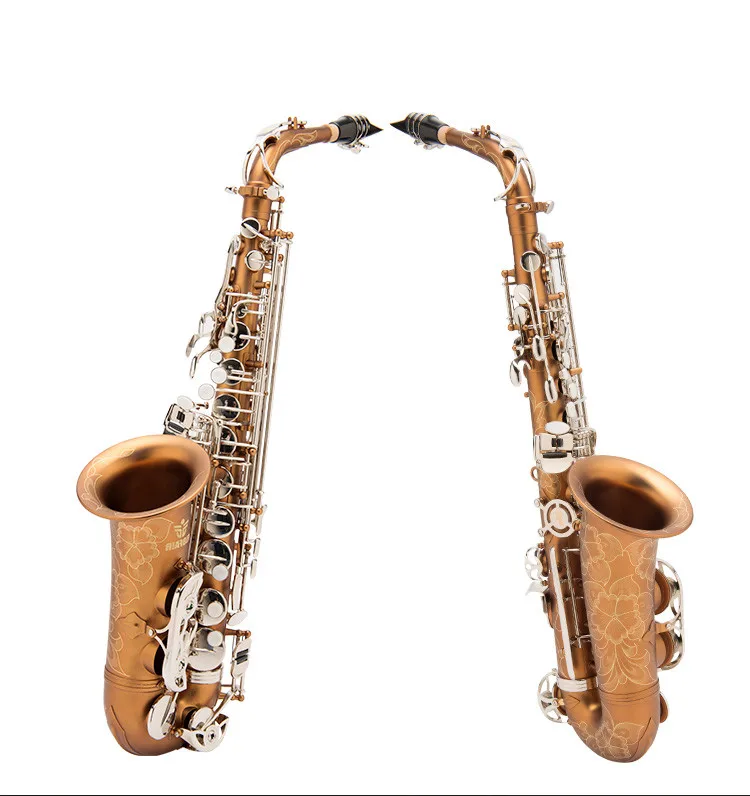Professional Brass font b Saxophone b font Sax Eb Mouthpiece With Case Accessories