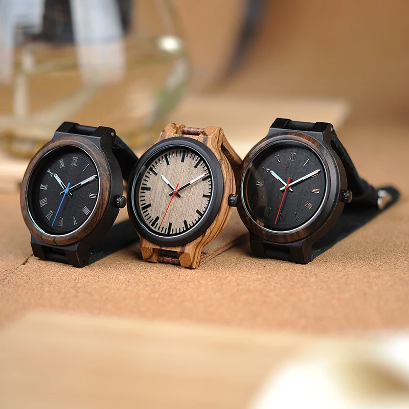 BOBO BIRD LP30 Men Wood Orologi Quartz Women Watch Timepieces Brand Reloj para hombre Drop Shipping