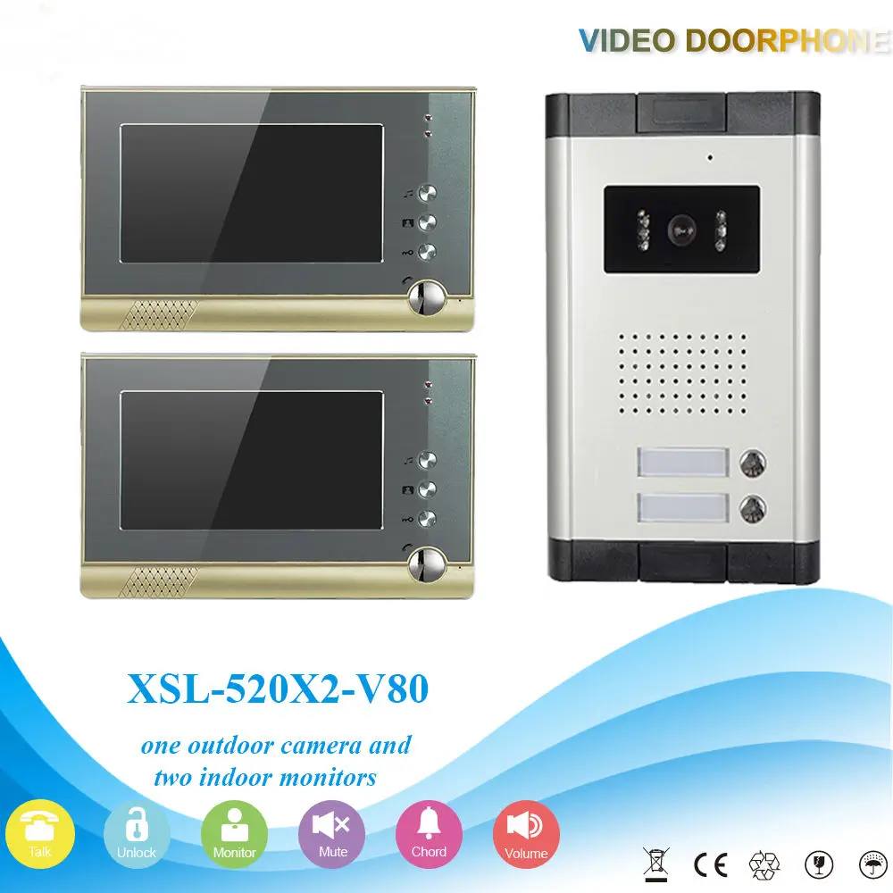 IR Night Vision for Villa Apartment Eye Door bell 7