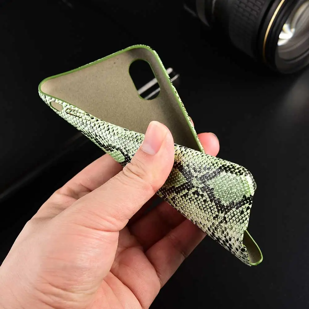 Чехлы для iPhone XS Max XR X 11 12 Pro mini со змеиной крокодиловой кожей чехлы телефонов 8 7 6 6S