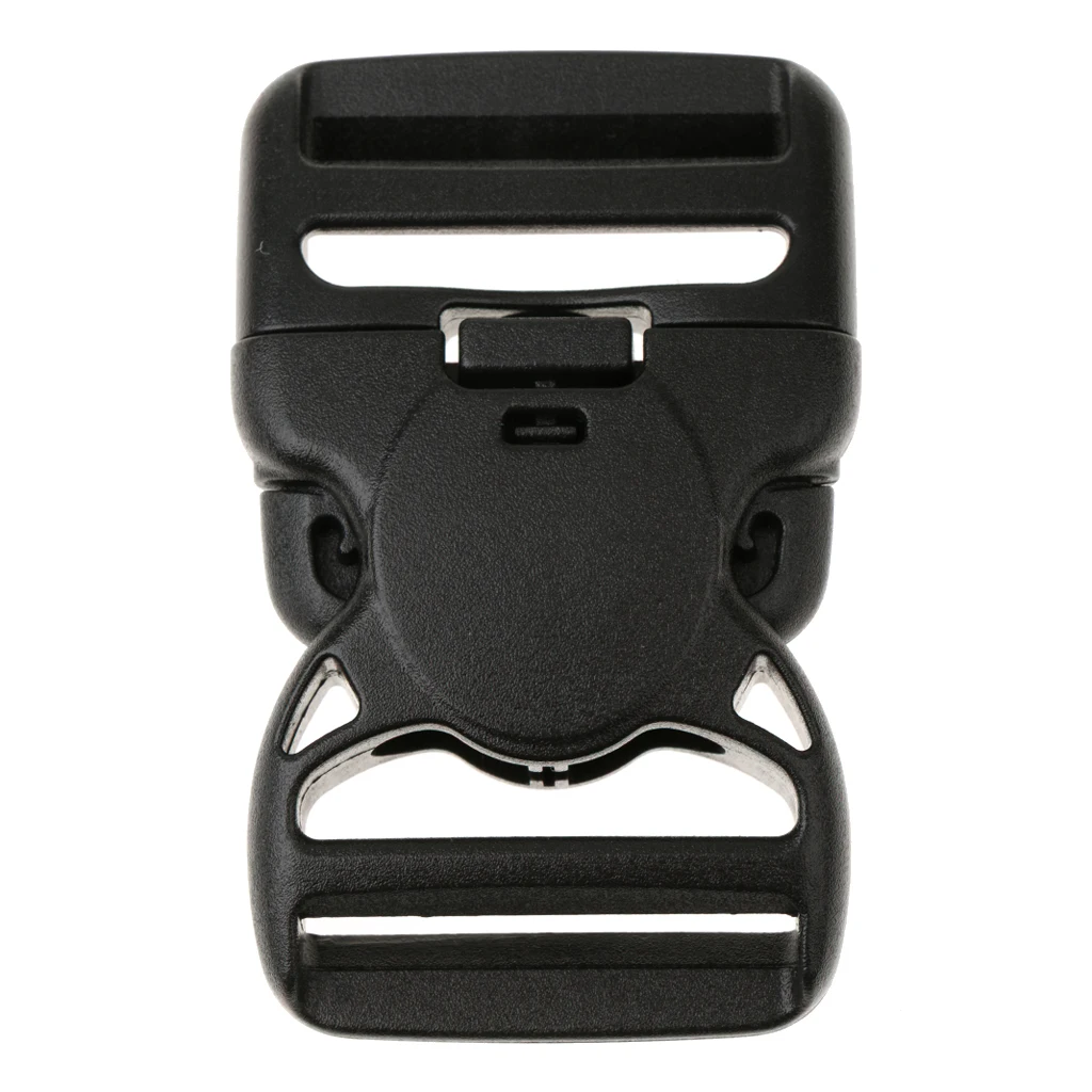 2 Ladder Lock Replacement Quick Release Buckle Clip For 38mm Backpack Bag Webbing Strap Outdoor Tools 