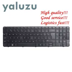 YALUZU новый для HP Pavilion g7-1075nr g7-1076nr g7-1350dx g7-1355dx g7-1358dx g7-1365dx G7-1368DX английский США клавиатуры черной рамкой