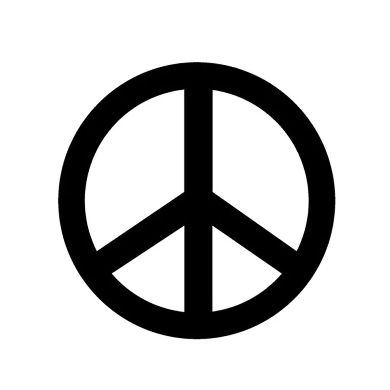 * Peace Sign Bumper Sticker Anti-nuclear War Cartoon Logo Body  Decoration Car Sticker Decals C2-0057 - Car Stickers - AliExpress