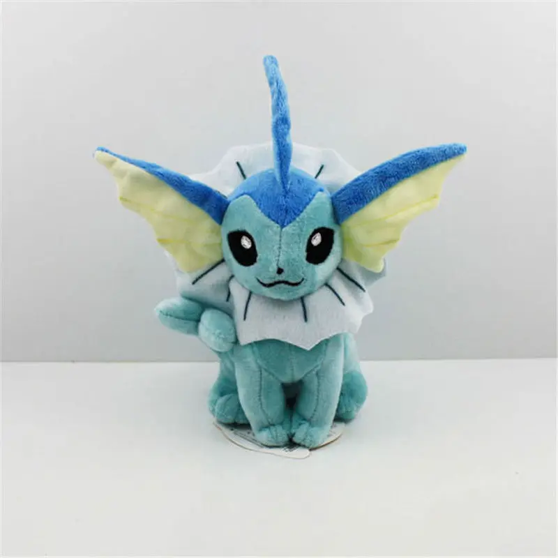 18 стилей " Плюшевые игрушки стоят/сидя Sylveon Umbreon Eevee Espeon Vaporeon Flareon Leafeon чучело плюшевые куклы игрушки - Цвет: Серый