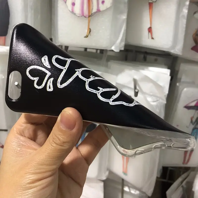 Для Coque iphone 7 Funda цветной чехол для телефона capinha X XS 8 Plus 6 S 5 5S SE ТПУ Мягкие