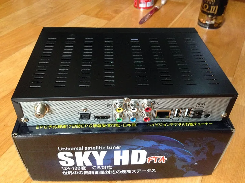 SKY HD FTA BS000 CS 124 128 японский цифровой спутниковый ресивер японская телеприставка FTA ISDB-S Wifi PVR EPG HD