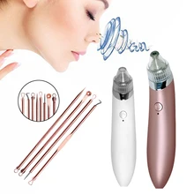 Electric Blackhead Remover Vacuum Acne Removal Needles Set Black Spots Vacuum Cleaner Suction Facial Skin Care Beauty Machine