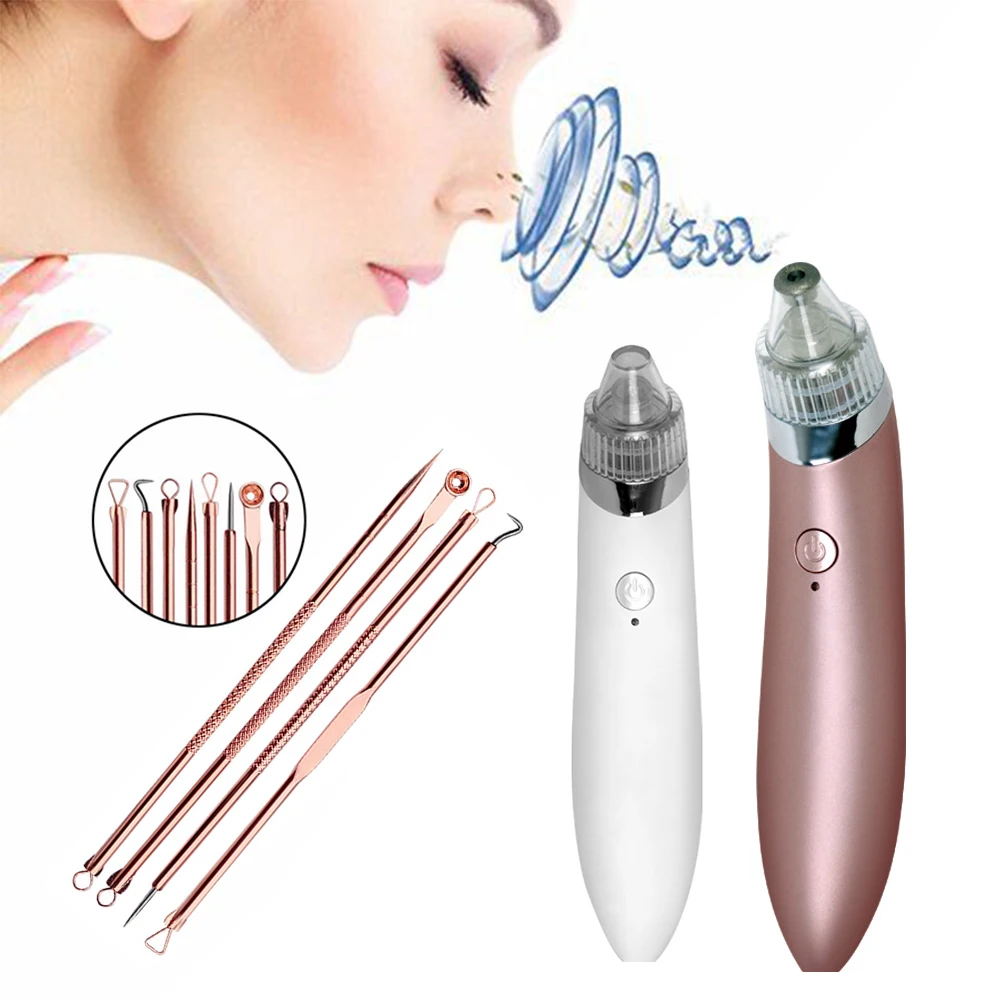 

Electric Blackhead Remover Vacuum Acne Removal Needles Set Black Spots Vacuum Cleaner Suction Facial Skin Care Beauty Machine