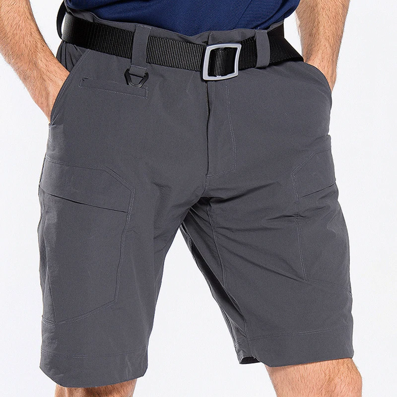Big Hit Summer Casual Shorts Men Striped Breathable Trousers Board Shorts,Dark Blue,XXXL