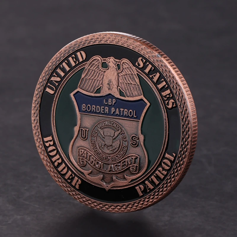 

Commemorative Coin American Border Patrol Security Collection Arts Gift Souvenir