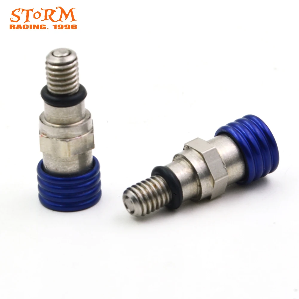 M5 * 0 8 мм Алюминиевый винт для воздушного клапана мотоцикла Yamaha YZ85 YZ125 YZ250 YZ250F YZF250