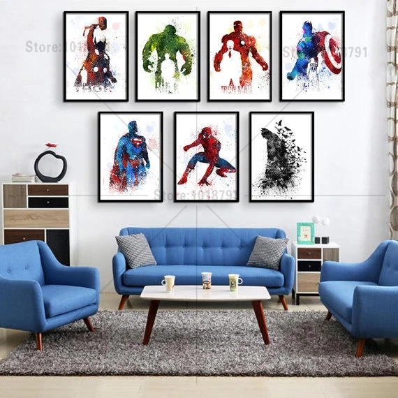 

5D DIY Diamond Embroidery Cross Stitch Super hero Diamond Painting Rhinestone Home Decoration Mosaic needlework dmc