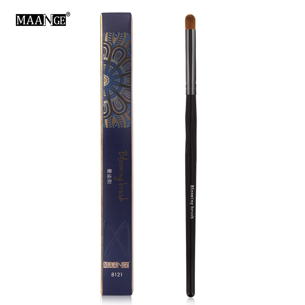 

MAANGE 1Pcs professional eyebrow brush Nylon hair Round lip Brush eye angled Makeup Brush single liquid eyeliner Cosmetics Tools