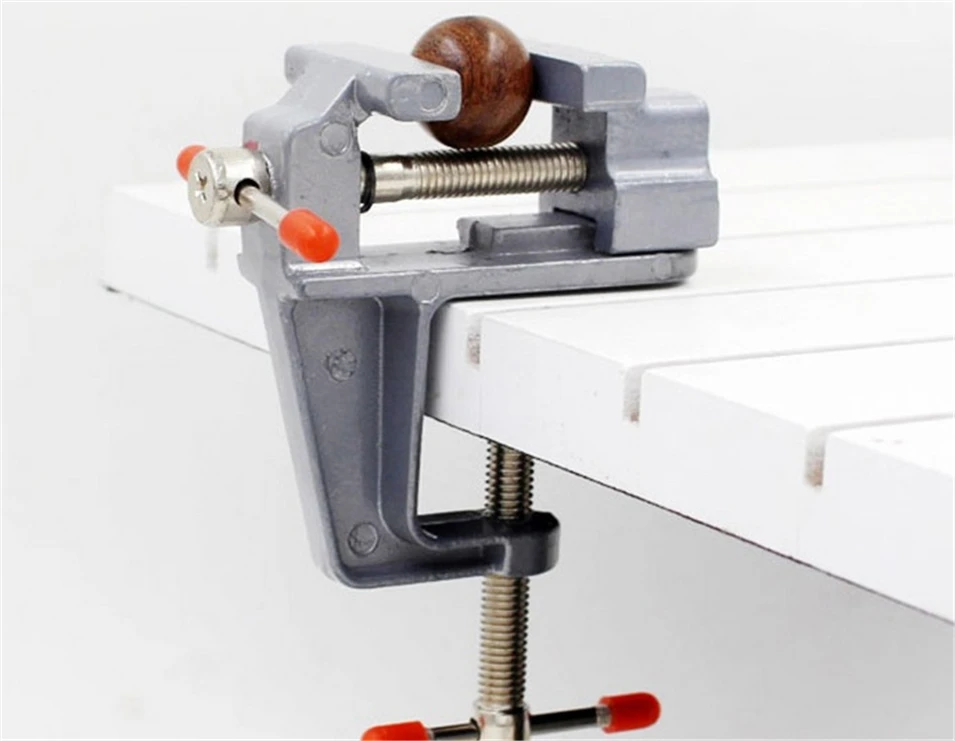 

1pcs 35mm MiniAture Small Bench Vise Tool Vices Aluminum For Holding Parts In Jewelers Hobby Model Making Electronics Clamp