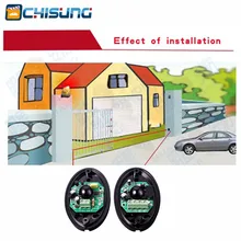 Active Infrared beam sensor photocell outdoor 20meters wireless for sling gate opener