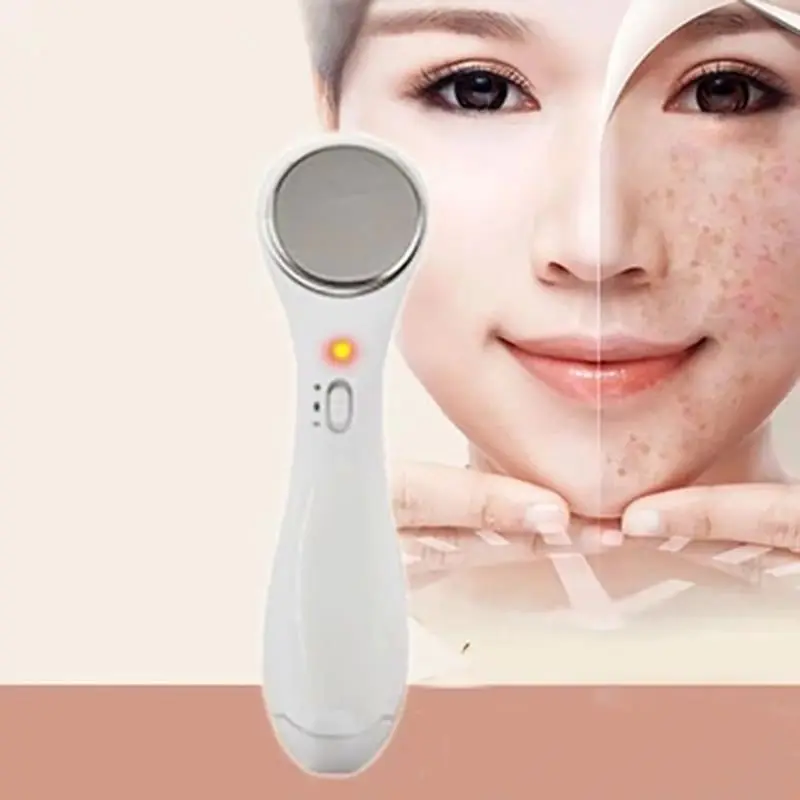 

1PCS Ultrasonic Ion Face T-District Lift Facial Beauty Device Ultrasound Skin Care Hand Massager Improve Skin Care New