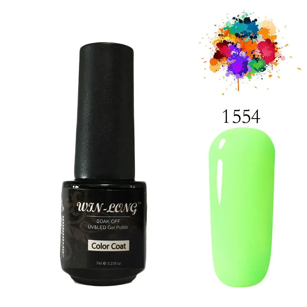 Праздник Soak Off ногтей Лаки Однотонная одежда 25 Цвета UV Гель лак для Long lasting