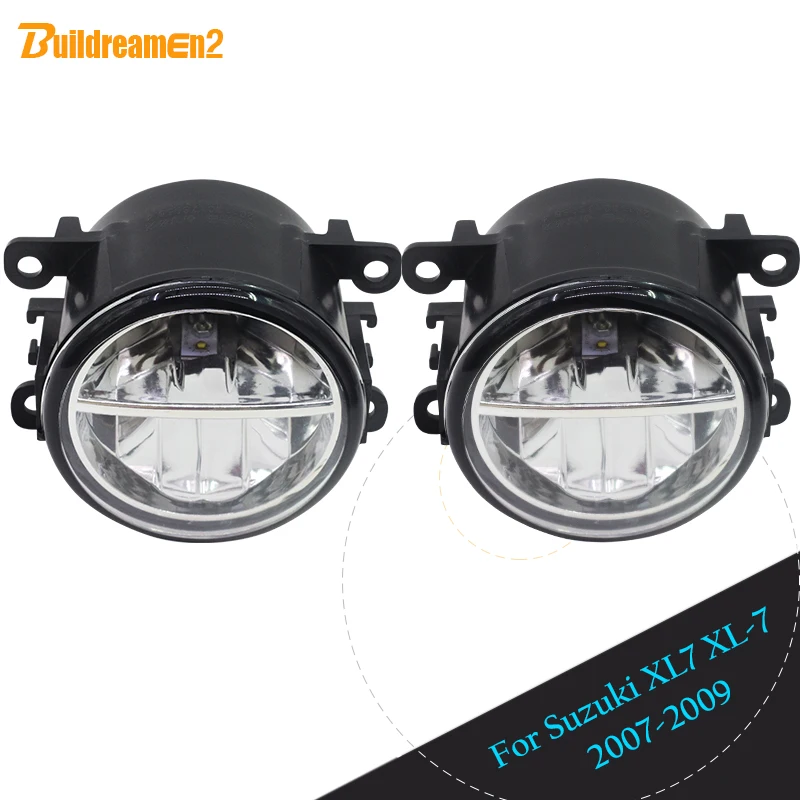 

Buildreamen2 For Suzuki XL7 XL-7 2007 2008 2009 Car Styling 4000LM LED Lamp Fog Light Daytime Running Light DRL 12V High Bright