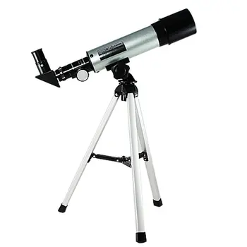

F360X50 Professional HD Telescope Astronomical Monocular With Tripod Refractor Spyglass Zoom High Power Spotting Scopes Powerful