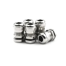 Connecteurs de fils métalliques étanches pour câbles de 3 à 8mm, en acier inoxydable, 5 pièces