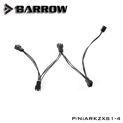 Original Barrow 5V LRC RGB 2.0 Aurora manual controller 1 to 4 extend line for LRC RGB v2 control system lighting components