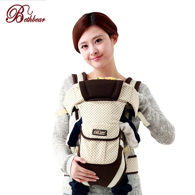 

New Fashion Breathable Baby Carrier Hipseat Baby Backpack Ergonomic Carrier Multifunctional 360 Sling Wrap manduca for Babies
