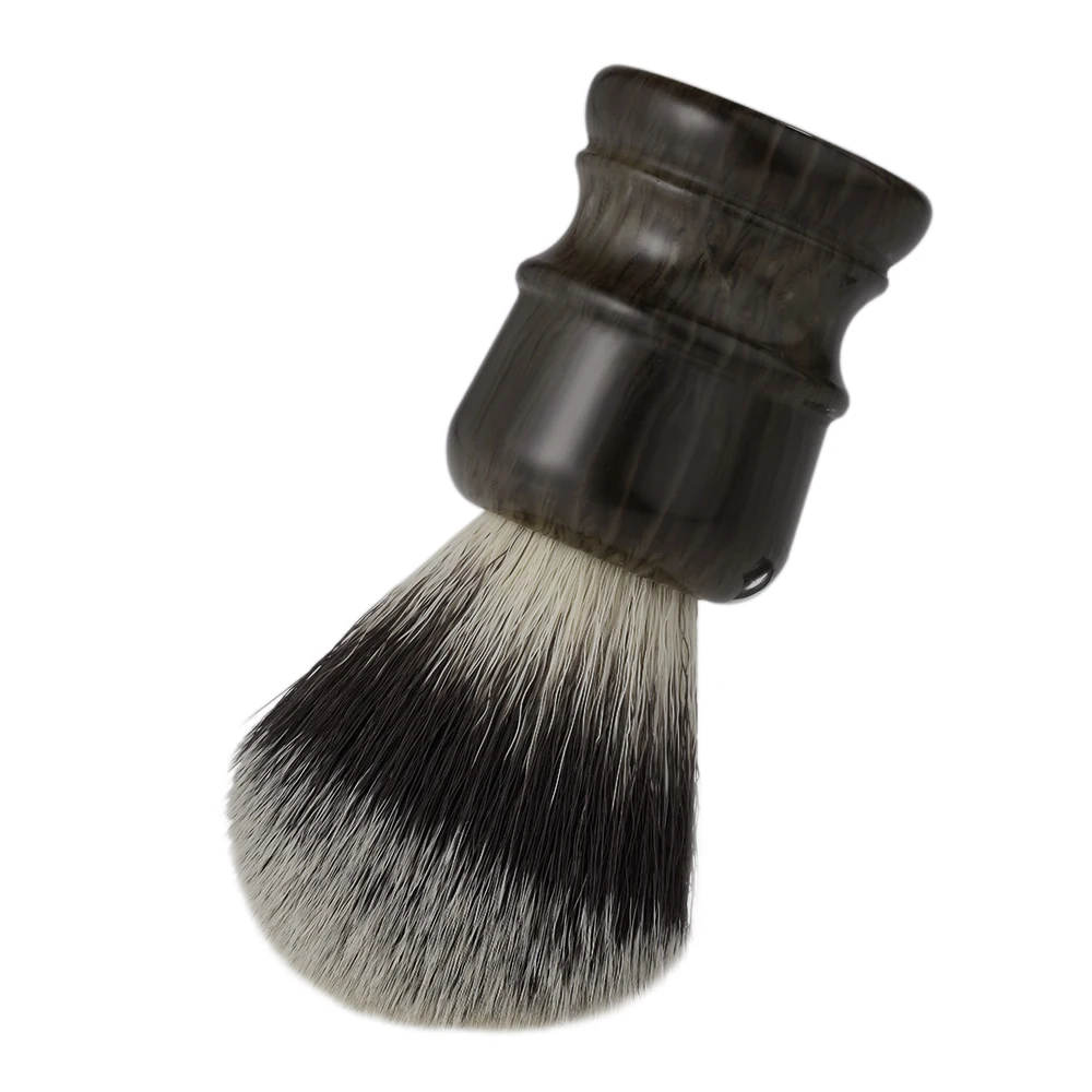 Парикмахерская бритья Нейлоновая Щетка для волос борода помазок Для мужчин очистки бритвы инструмент лицо усы чистящие ручкой смолы